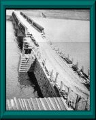 Le premier pont de Portneuf